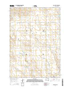 Hayes North 2015 topographic map thumbnail