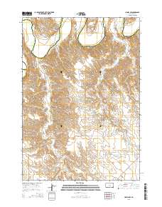 Hamill NW 2015 topographic map thumbnail