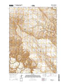 Hereford 2015 topographic map thumbnail