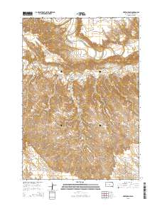 Hereford SW 2015 topographic map thumbnail