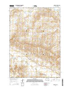 Hermosa NE 2015 topographic map thumbnail