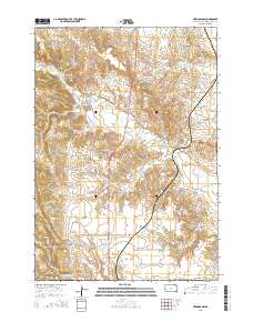 Hermosa NW 2015 topographic map thumbnail