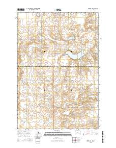 Herreid NE 2015 topographic map thumbnail