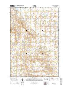 Herreid SW 2015 topographic map thumbnail