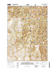 Jewel Cave NW 2015 topographic map thumbnail