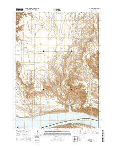 Joe Creek 2015 topographic map thumbnail
