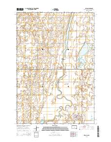 Hecla 2015 topographic map thumbnail