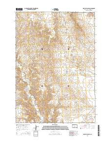 High Elk Hill SW 2015 topographic map thumbnail