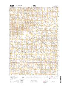 Faith SW 2015 topographic map thumbnail