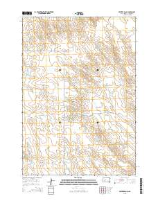 Fratzke Ranch 2015 topographic map thumbnail