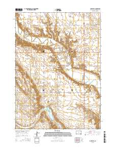 Jamesville 2015 topographic map thumbnail