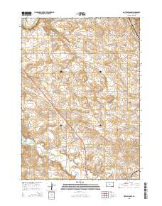 Hot Springs SE 2015 topographic map thumbnail