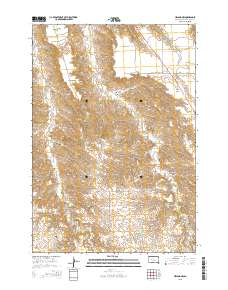 Hilland NW 2015 topographic map thumbnail