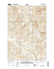 Granger Creek 2015 topographic map thumbnail