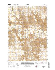 Lantry NW 2015 topographic map thumbnail