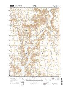 Macs Corner SE 2015 topographic map thumbnail