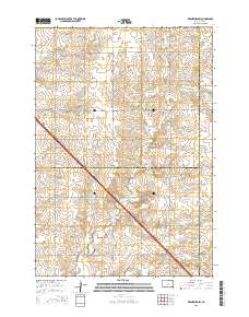 Kranzburg SW 2015 topographic map thumbnail