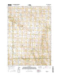 Kyle NE 2015 topographic map thumbnail