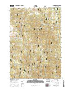 Medicine Mountain 2015 topographic map thumbnail