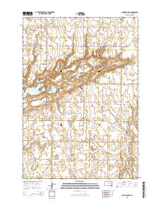 Lake Byron SE 2015 topographic map thumbnail