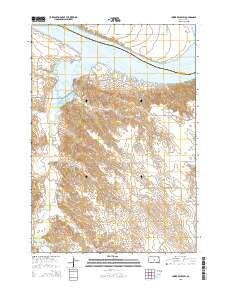 Lower Brule SW 2015 topographic map thumbnail