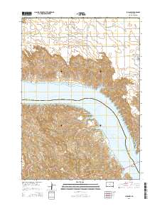 Lucas NW 2015 topographic map thumbnail
