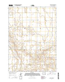 Laffey Lake 2015 topographic map thumbnail