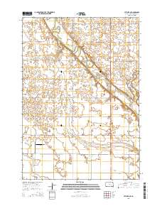 Letcher NE 2015 topographic map thumbnail
