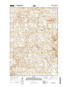 Lahti Butte 2015 topographic map thumbnail