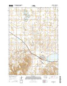 Lake Andes 2015 topographic map thumbnail