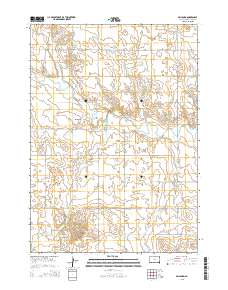 Millboro 2015 topographic map thumbnail