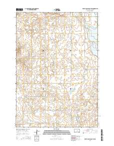 Miller Dale Colony SW 2015 topographic map thumbnail