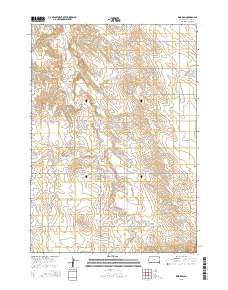 King Dam 2015 topographic map thumbnail