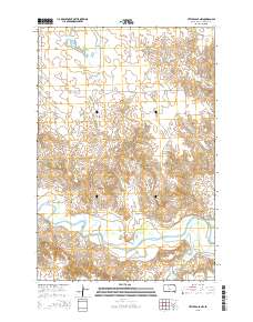 Little Eagle NW 2015 topographic map thumbnail