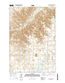 Little Eagle SW 2015 topographic map thumbnail