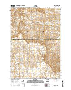 Mahto NW 2015 topographic map thumbnail