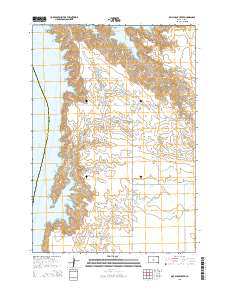 Mail Shack Creek 2015 topographic map thumbnail