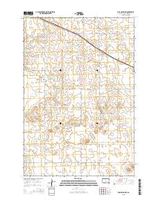 McLaughlin SW 2015 topographic map thumbnail