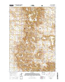 J B Hill 2015 topographic map thumbnail