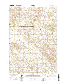 Lone Tree Draw West 2015 topographic map thumbnail