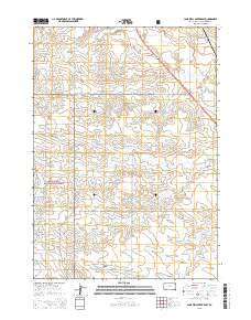 Lone Well Creek East 2015 topographic map thumbnail