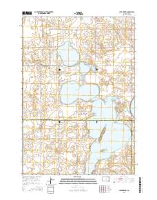 Lake Norden 2015 topographic map thumbnail