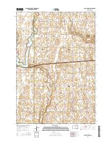 Lake Parmley 2015 topographic map thumbnail