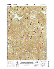 Mount Rushmore 2015 topographic map thumbnail