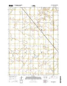 Kloucek Lake 2015 topographic map thumbnail