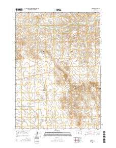 Okreek 2015 topographic map thumbnail