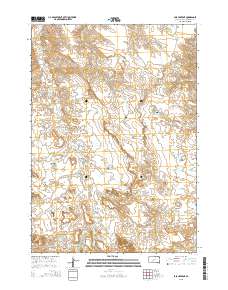 Pass Creek NE 2015 topographic map thumbnail