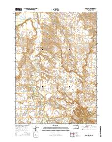 Pass Creek NW 2015 topographic map thumbnail