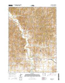 Pine Ridge 2015 topographic map thumbnail