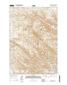 Patch Skin Buttes 2015 topographic map thumbnail
